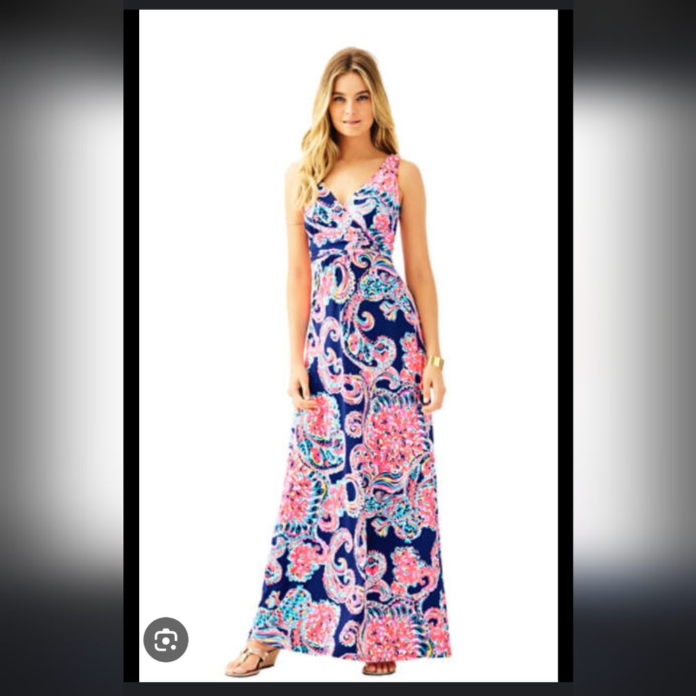 EUC Lilly Pulitzer Sloane Maxi Dress